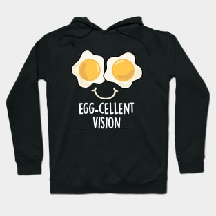 Egg-cellent Vision Cute Egg Pun Hoodie